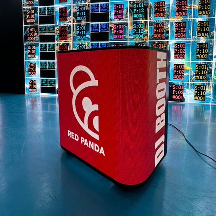 Curve Video Wall DJ Booth Small (Pre-order)