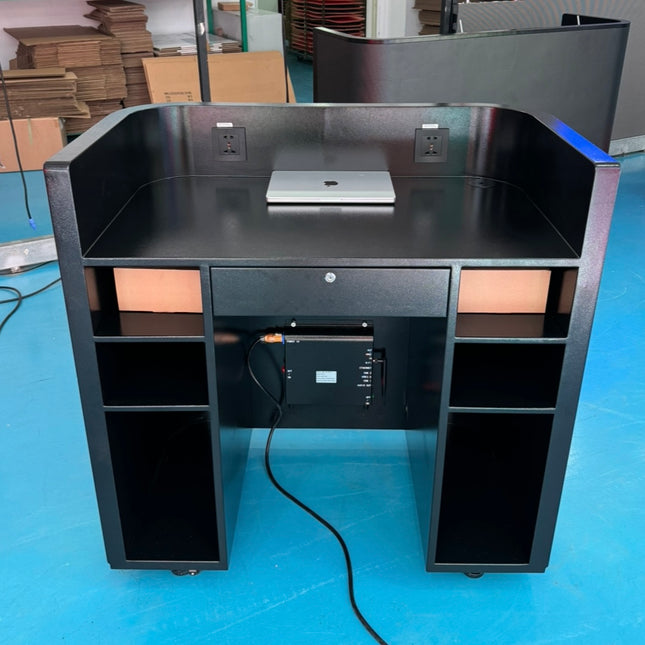 Curve Video Wall DJ Booth Small (Back Order Stock Due Mid March)