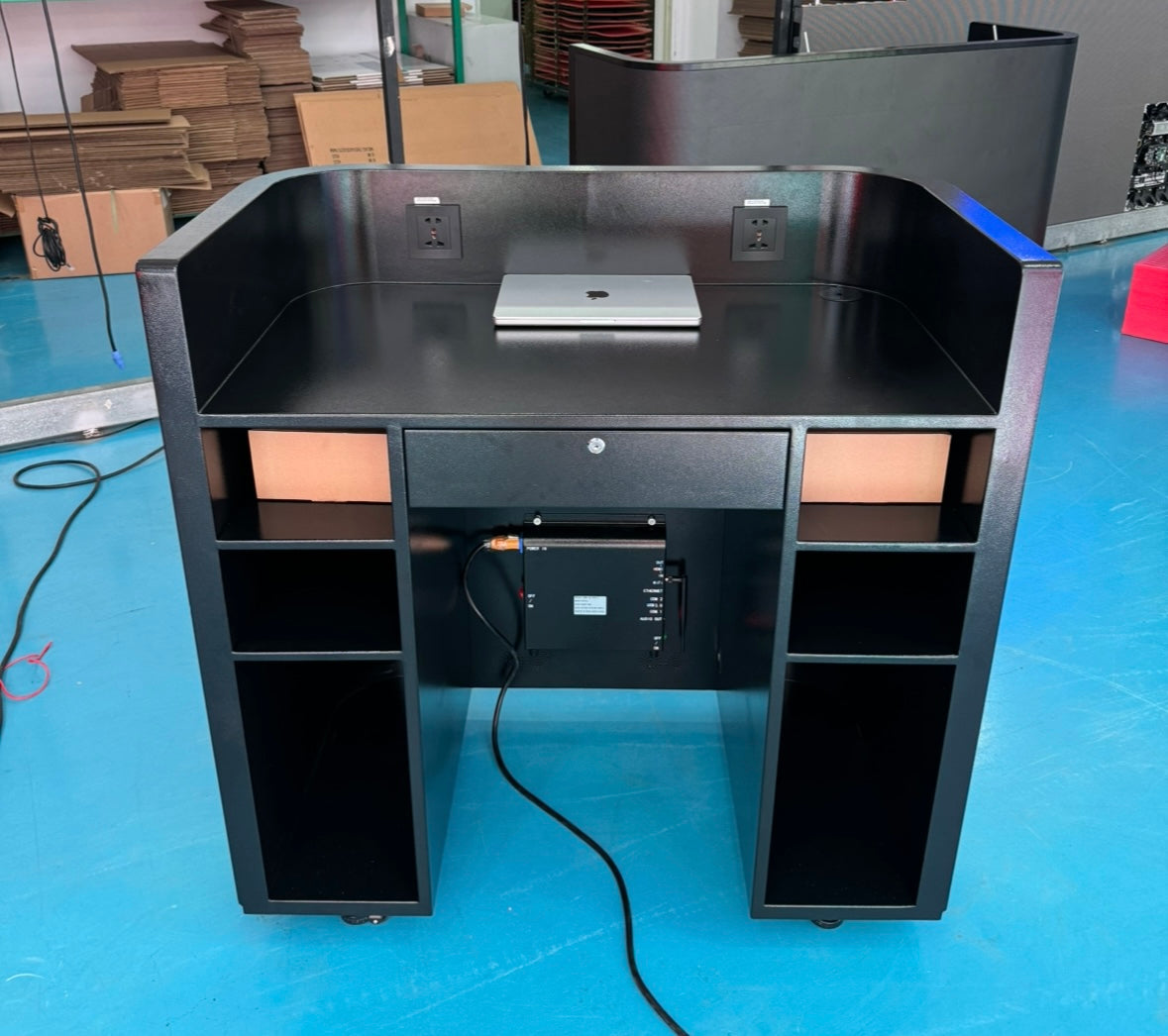 Curve Video Wall DJ Booth Small (Back Order Stock Due Early Jan)