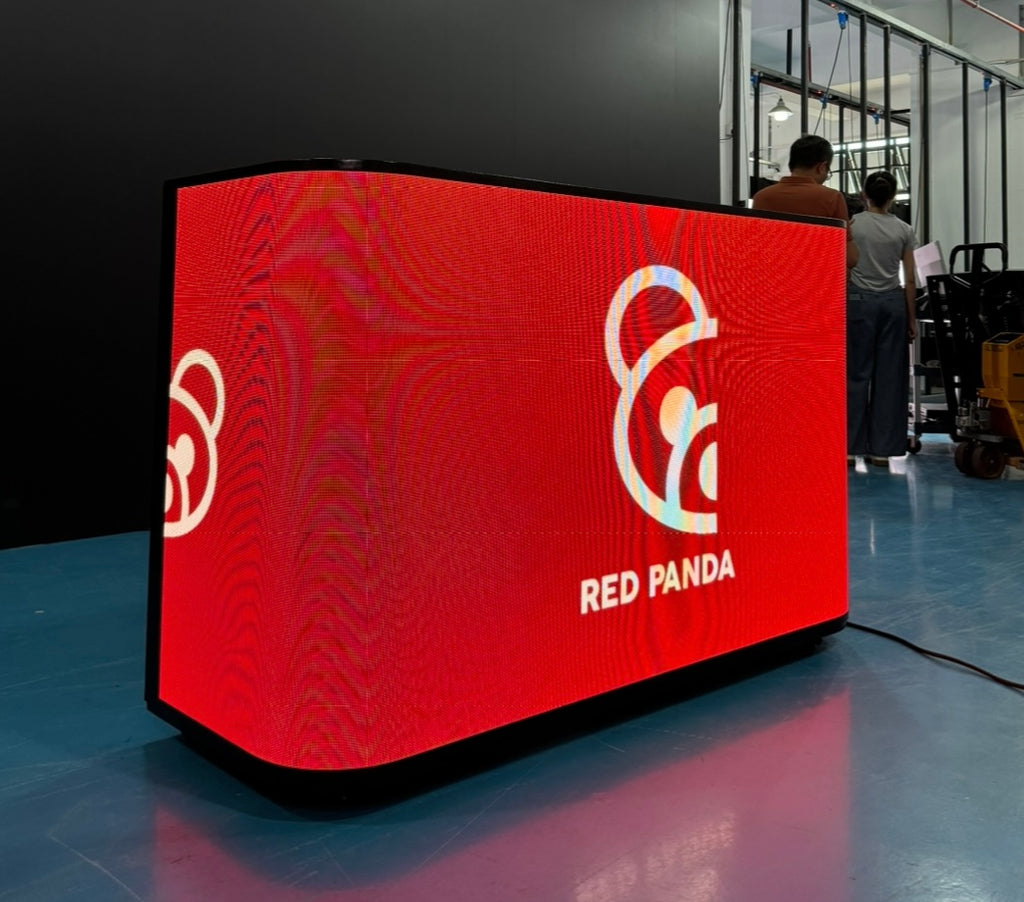 Curve Video Wall DJ Booth Large - (Back Order Stock Due Late December)