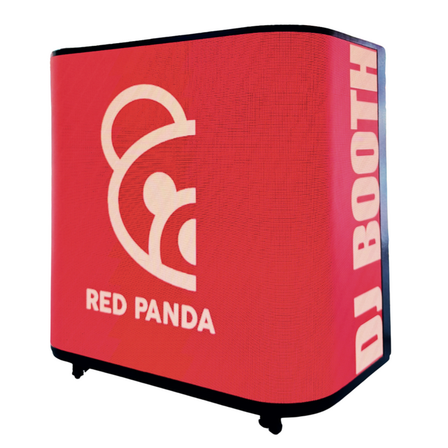 Curve Video Wall DJ Booth Small (Back Order Stock Due Mid March)